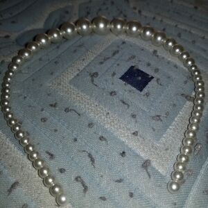 Classic Pearl Bead Headband - Ivory Pearls